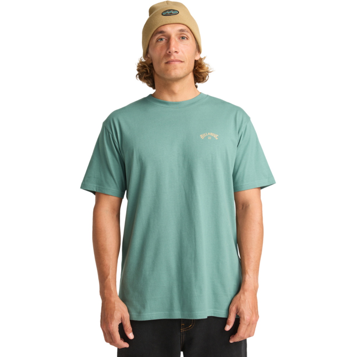 2025 Billabong Mens Arch Wave Short Sleeve T-Shirt C1SS65BIP2 - Sagebrush